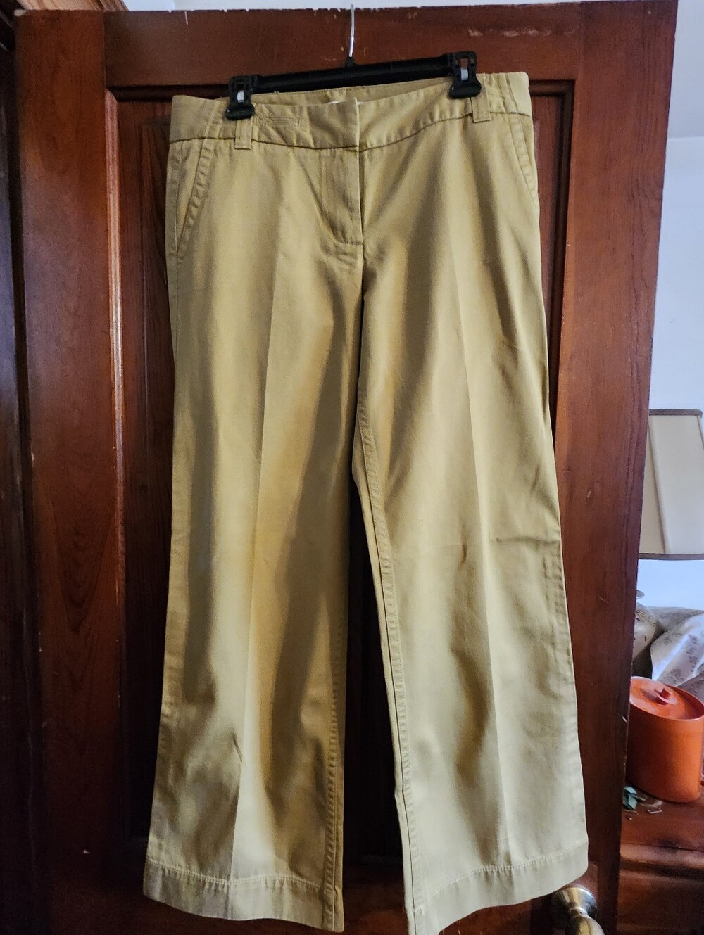 J. Crew Mustard Classic Twill Broken In Favorite Fit Chino Pants